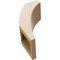 Ekena Millwork 5-inch W x 8-inch D x 12-inch H Thorton Rough Cedar Woodgrain TimberThane Knee Brace, Primed BRCUR05X08X12THRRCPR - alternate 6